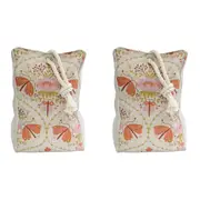 2x Folk 19cm Doorstop Home/Office Room Weighted Heavy Door Stopper Decor Beige