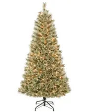 First Traditions Arcadia Pine Cashmere Tree With 200 Clear Lights