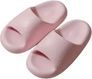 [AWGHZYOEE] Shower Sliders Breathable Thick Soft Bottom Slippers Women's Home Indoor EVA Non-slip Bathroom Slippers Fashion Outdoor Summer Sandal Slippers Beach Slippers