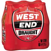West End Draught Bottle 375mL
