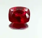 Flawless 19 CT Natural Mozambique Red Ruby Cushion Loose Certified Gemstone