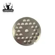 Carnivore Collective #32 Mincer Plate 12mm Holes Stainless Steel