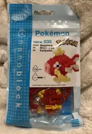 Nanoblock Pokemon Koiking Micro Sized Building Blocks Toy Set 130 Pcs NBPM-035