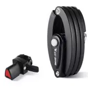 Folding Anti-Theft Code Lock Portable Chain Lock (Black)