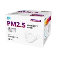 在飛比找PChome24h購物優惠-【天天】PM2.5 防霾口罩 新A級防護 紫色警戒專用 L尺