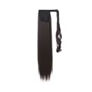Clip in Ponytail Hair Extension Wig Straight Kinky Curly Long Synthetic Wrap Around Fake Pony Tail Afro Hairpiece