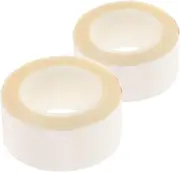 2 Pcs Double Sided Tape for Hair Extensions Invisible for Wigs Toupees Gentle on Skin Waterproof Lay Flat Natural Appearance for Events