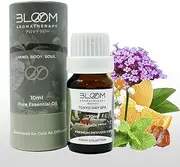 Bloom Aromatherapy Day Spa Tokyo Essential Aroma Oil Blend Tokyo Collection, Premium Aromatherapy Diffuser Oil, Non Toxic Aromatherapy Oils Orange Mint & Verbena Oil Scent, Humidifier - 10 mL