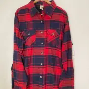 NWT Open Trails Shirt Mens XL Plaid Flannel Lumberjack Outdoor Gorpcore Chore