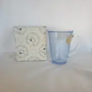 2001 Sanrio Vintage Hello Kitty Handmade Glass Mug
