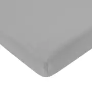 TL Care 100% Natural Cotton Value Jersey Knit Fitted Portable/Mini-Crib Sheet,