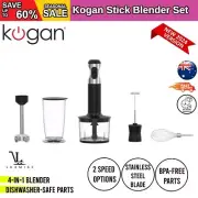 Kogan 4-in-1 Stick Blender Set, Stick Blenders, Appliances
