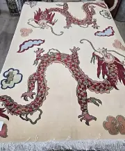 Persian Oriental Hand Knotted Floor Wool Rug Carpet Room Decor 124x184