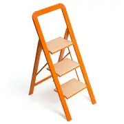 Aluminium 3 Step Ladder Folding Step Stool, Foldable Step Ladders, 580 lbs.