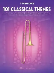 101 Classical Themes for Trombone Instrumental Solo Book NEW 000155322