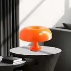 Mushroom Lamp Mushroom Orange Lamp Table Lamp Desk lamp Night Light Home Decor B