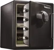 45.2cm (H) Sentrysafe Fireproof and Waterproof Black Steel Home Safe with Digita