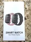 T60 Smart Watch For Android And iPhone IP68 Waterproof Smartwatch, Black -
