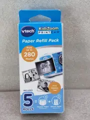 VTech KidiZoom Printcam Paper Refill Pack 280 Photos 3 Regular Rolls Print Cam F