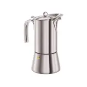 Euroline 2 Espresso Cup 160ml Stainless Steel Coffee Maker - Silver