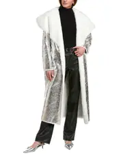 Adrienne Landau Moonstone Coat