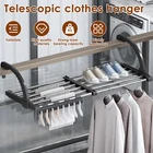 Radiator Clothes Airer Foldable Radiator Drying Rack 42-72CM Extendable GrbSd