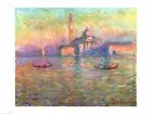 Posterazzi San Giorgio Maggiore Venice Poster Print - Claude Monet - 24 x 18 in.
