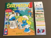 2007 Panini Smurfs Empty Album + Complete Set