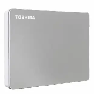 【TOSHIBA 東芝】Canvio Flex 2TB 2.5吋外接式硬碟(適用Mac .Win /Type-C傳輸線/銀)