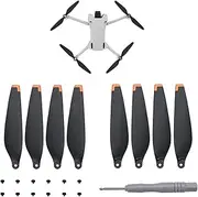 Drone Propellers for DJI Mini 4 Pro/Mini 3 Pro, Low-noise Props Stable Blades Compatible with DJI Mini 4/3 Pro Quadcopters, 8pcs/set