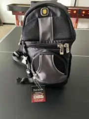 DuraShield Pro-Series Sling Style Padded Camera Case Bag Backpack - Black