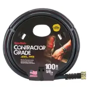 Heavy Duty Contractor Water Hose 5/8inX100 Ft. Crush-Proof Garden Irrigitation