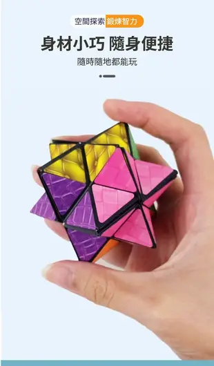 百變魔方 減壓魔方 3d立體百變無限魔方 幾何兒童益智玩具 積木 魔尺 玩具 抖音 百變魔方 無限魔 (3.8折)