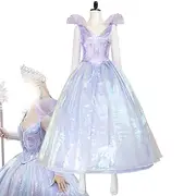 Witch Glinda Dress Prom Dress Adventure Movie Movie Cosplay for Women's Adults' Halloween Carnival World Book Day Performance Educational Dress Up School Event
