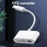 Simple Data Transfer USB C Card Reader for TF Camera and Memory Card Type C