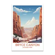 Bryce Canyon National Park - Travel Poster