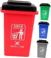 KONTONTY 1Set Garbage Can Trash Bins Cards Fun Educational Sorting Game for Boys Promotes Environmental Awareness and Healthy Habits Present for Birthdays
