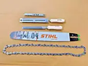 Stihl 16 inch bar + Chain 55 driver and accessories for MS170 + Free Shipping