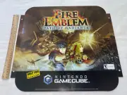 FIRE EMBLEM PATH OF RADIANCE Nintendo GameCube Vintage Store Display Poster RARE