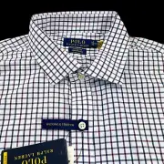 Polo Ralph Lauren Classic Fit Performance Long Sleeve Tattersall Check Shirt XL