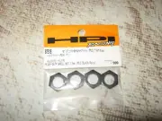 RC HPI 17 mm Hellfire & SS HD Wheel Nuts Knurled M12 Black (4) 87519