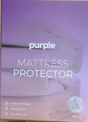 BRAND NEW - Purple Mattress Protector King Size - Purple Brand