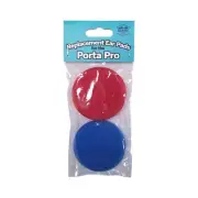 Dekoni Audio Replacement Pads for Koss Porta-Pro Headphones – Red/Blue