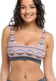 [Skye] Women's Standard Gisele Scoop Neck Bikini Top Swimsuit