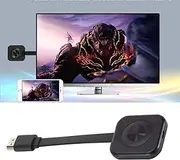 WiFi HDMI Compatible Adapter Easy to Use Streaming Video Receiver Compatible with Miracast DLNA Airplay Suitable Smartphone Mac Notebook or Pad to TV