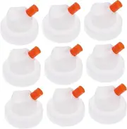 GANAZONO 10PCS Replacement Spray Nozzles for Spray Cans Easy Install Caps for Cleaning Gardening and Beauty Projects Versatile Trigger Sprayers for Various Uses