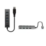 Lindy USB-A 3.0 to 4 Port Hub - without Switch