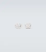 [Gucci] Gucci Interlocking G sterling silver cufflinks One Size silver