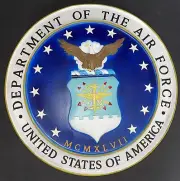Department Of The Air Force Stepping Stone - Decorative for Garden Or Wall Art