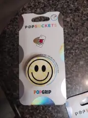 PopSockets Phone Grip Stand Happy Smiley Face POPGRIP Popsocket